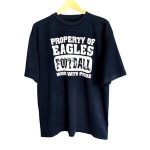 CHAMPS- MENS SHORT SLEEVE 100% COTTON GRAPHIC T-SHIRT SIZE LARGE